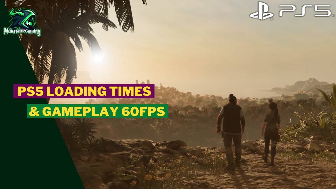 Shadow of the Tomb Raider 60FPS PS5 loading + Gameplay
