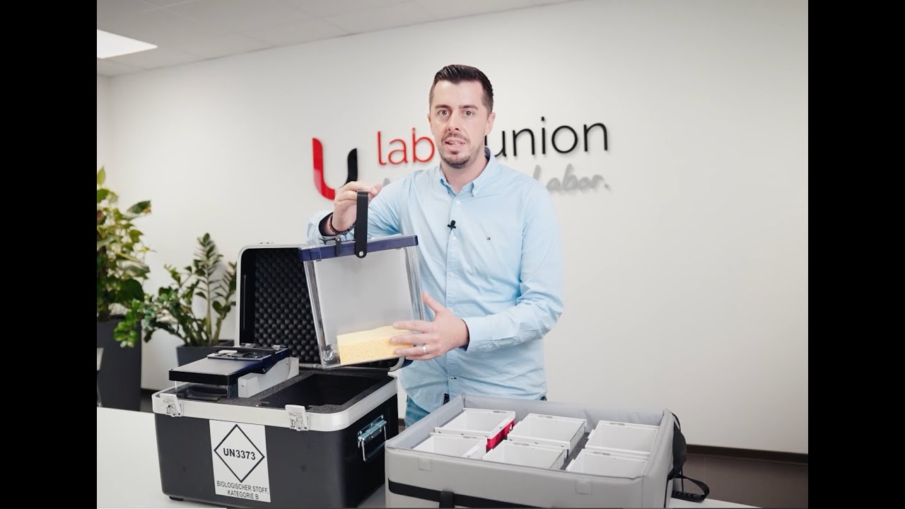 TriCollect bei der LaborUnion - Nachhaltiger Probentransport vom Einsender zum Labor