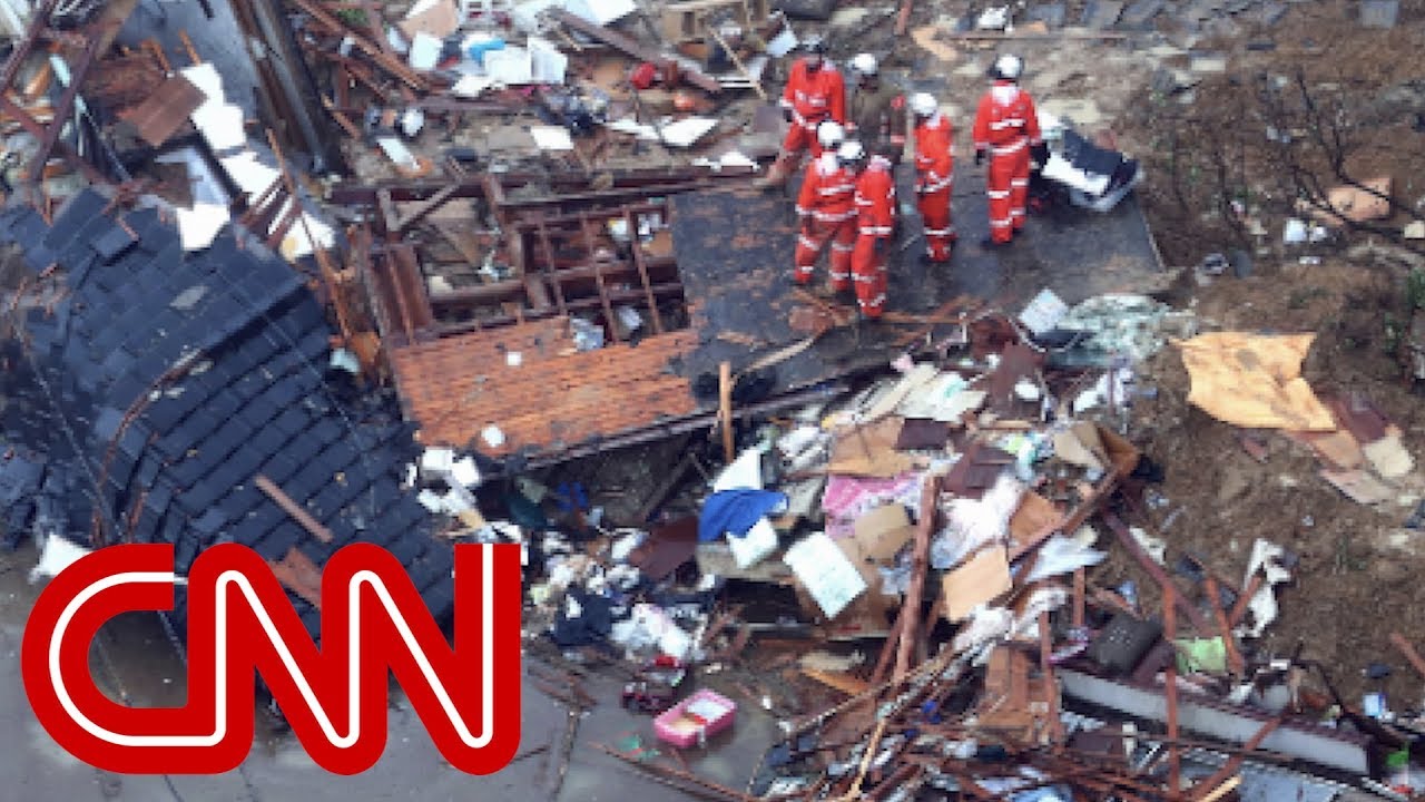 Catastrophic rainfall kills dozens in Japan