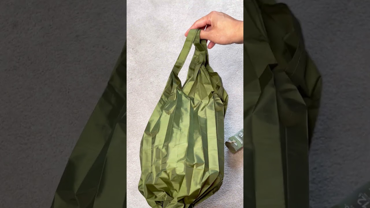 The Tiniest Lightweight Foldable Shopping Bag! Shupatto 12L Minimal Bag