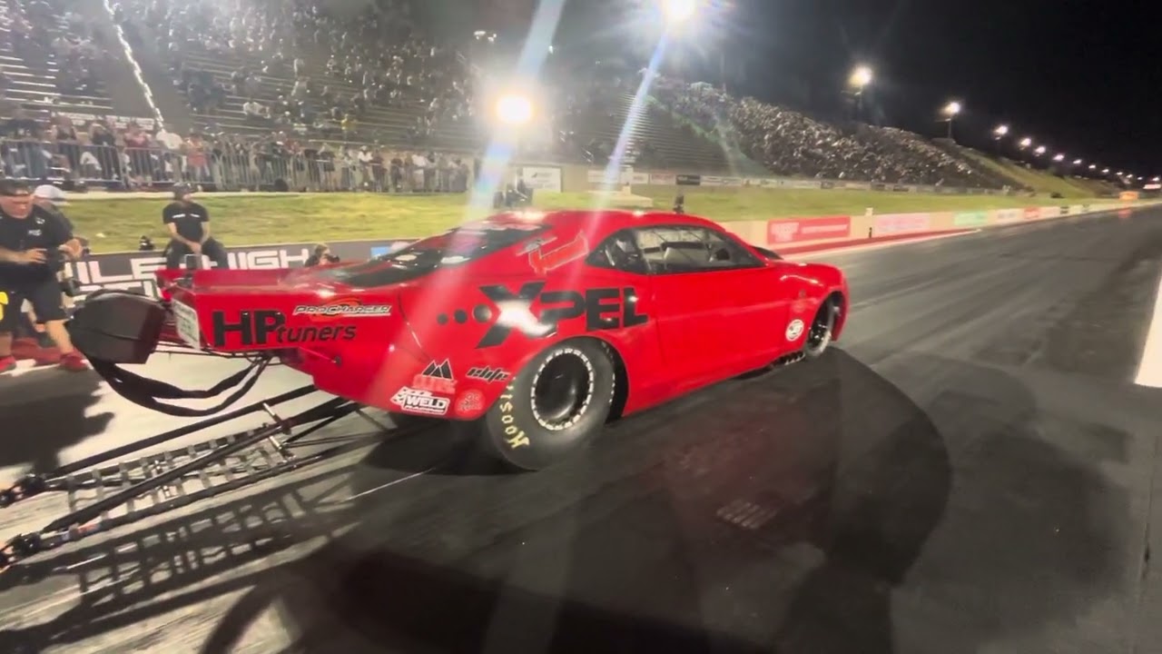 Ryan Martin&rsquo;s Fireball Camaro Test Pass at Bandimere Speedway NPK 2023