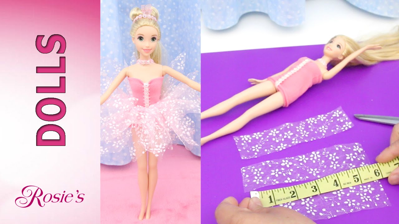 How to make dresses from Rapunzel's Fashion Show Part 2 - Super Easy! No Sew! No Glue!