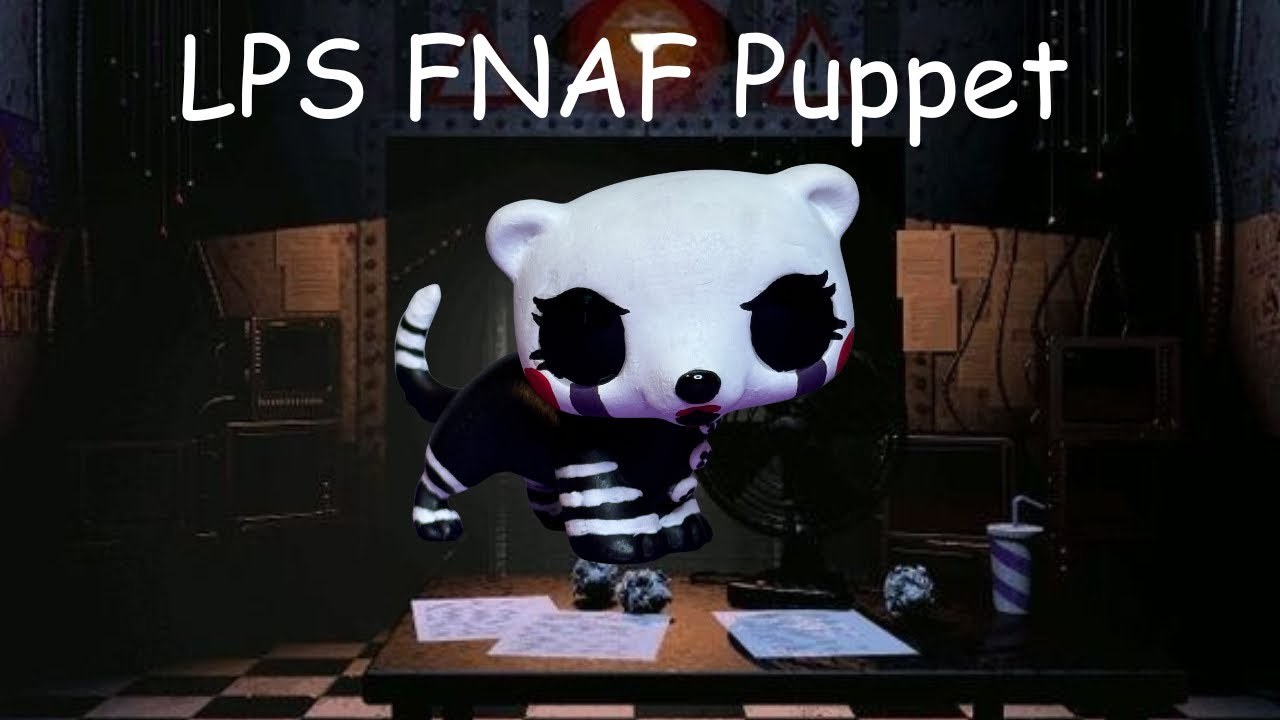How I made the Puppet from FNAF | Marionette, Five Nights At Freddys ˙✧˖°🍿 ༘ ⋆｡˚ FNAF Customs pt. 2