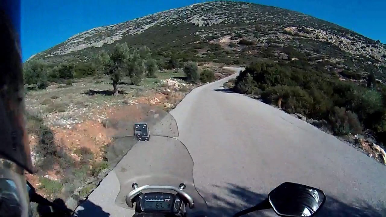 Honda NC700 Δομβραίνα-Μονή Μακαριωτίσσης