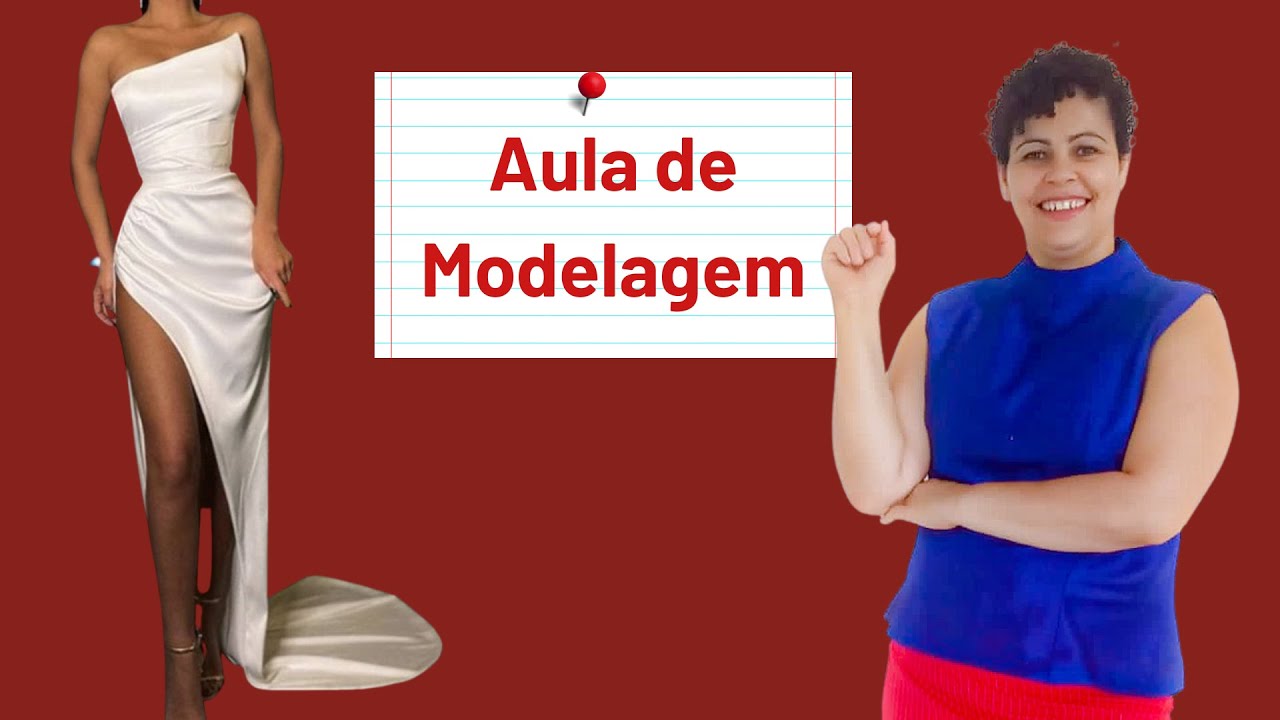 Como fazer Modelagem de Vestido de Festa - Drapeado