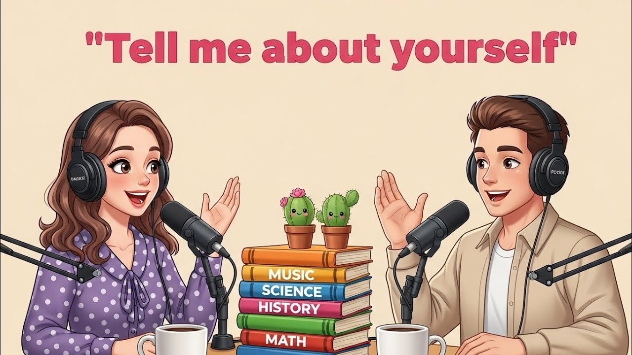 How to Answer Tell Me About Yourself | 5-Step Formula | English podcast 
