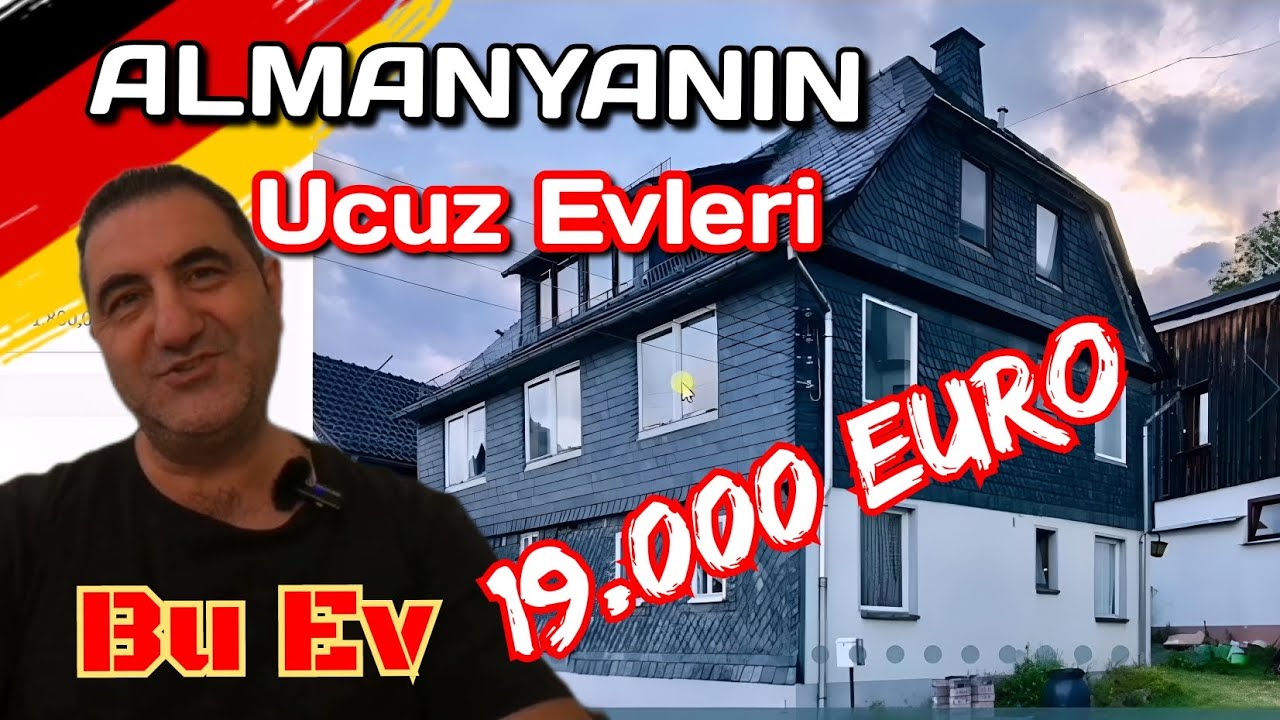 Almanyada ucuz ev Fiyatları, her Bütçeye göre Evler