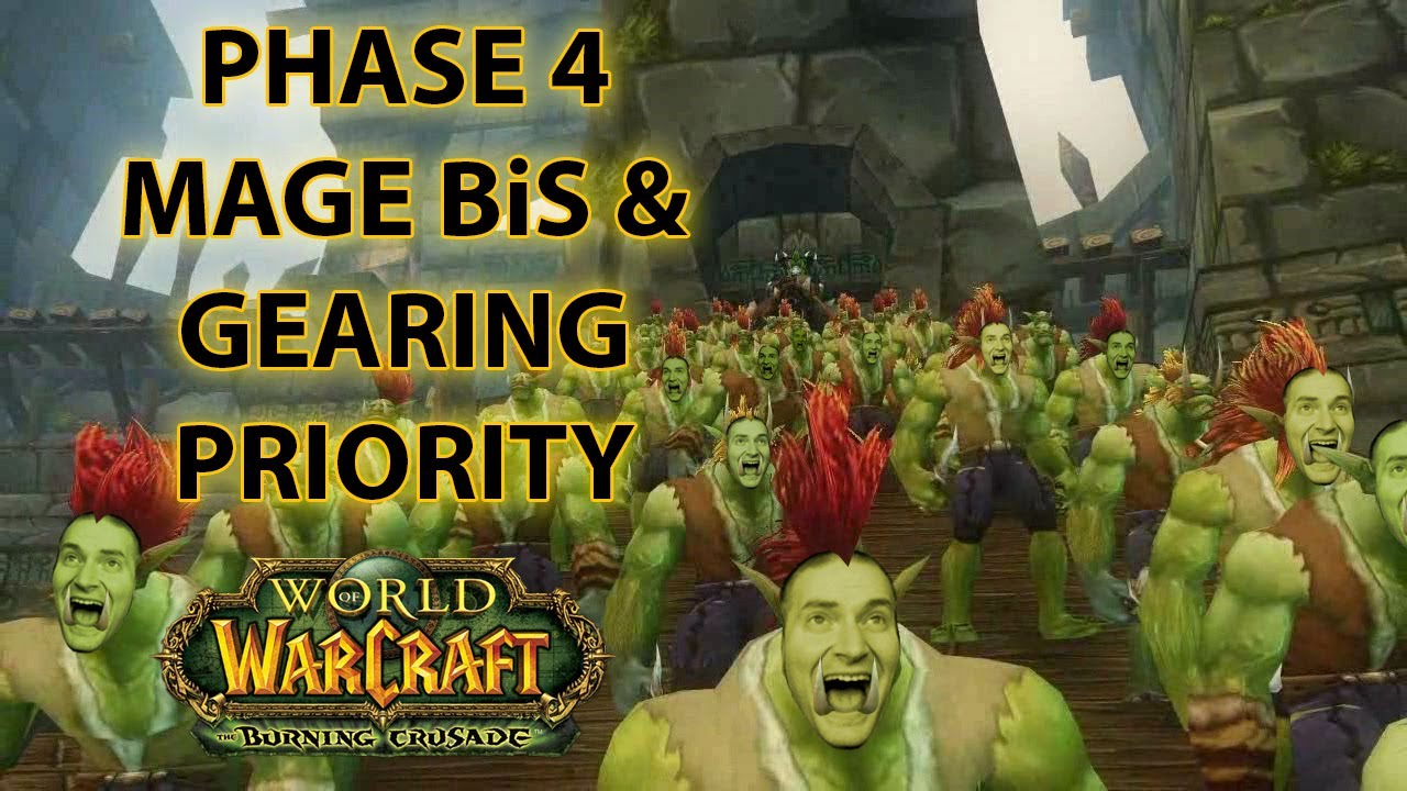 Phase 4 Arcane Mage BiS Items & Gearing Priority Guide