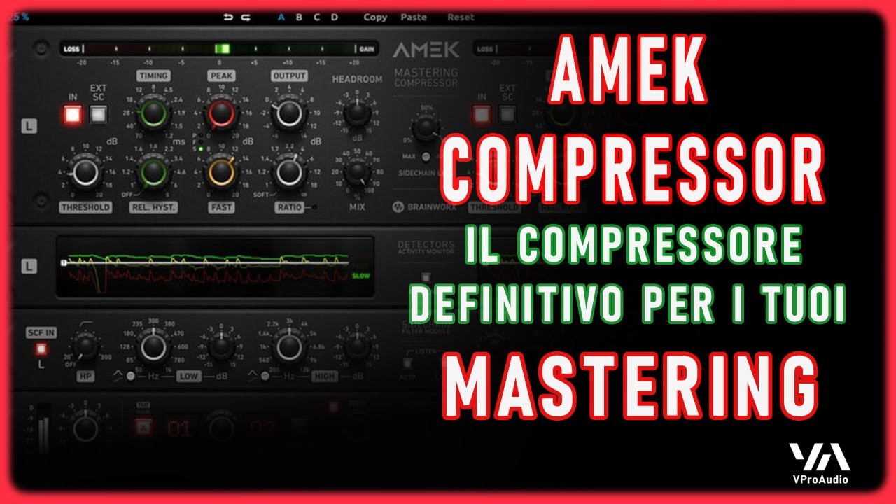 MASTERING COMPRESSION | AMEK COMPRESSOR IL COMPRESSORE DEFINITIVO