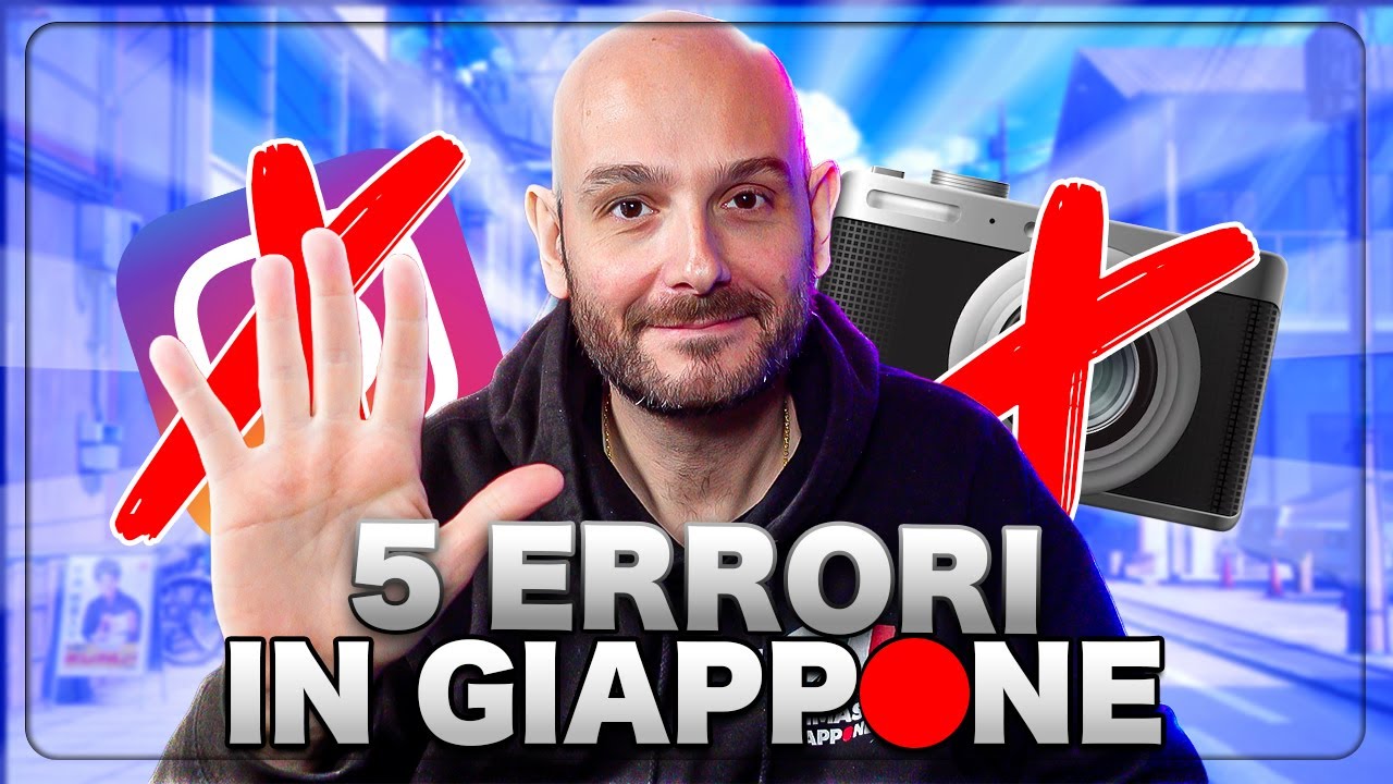 5 ERRORI da NON FARE nel TUO VIAGGIO in GIAPPONE 🇯🇵