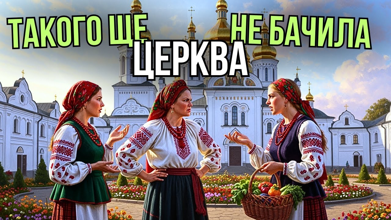 Що сталося біля ЦЕРКВИ між жінками? Смішна українська історія