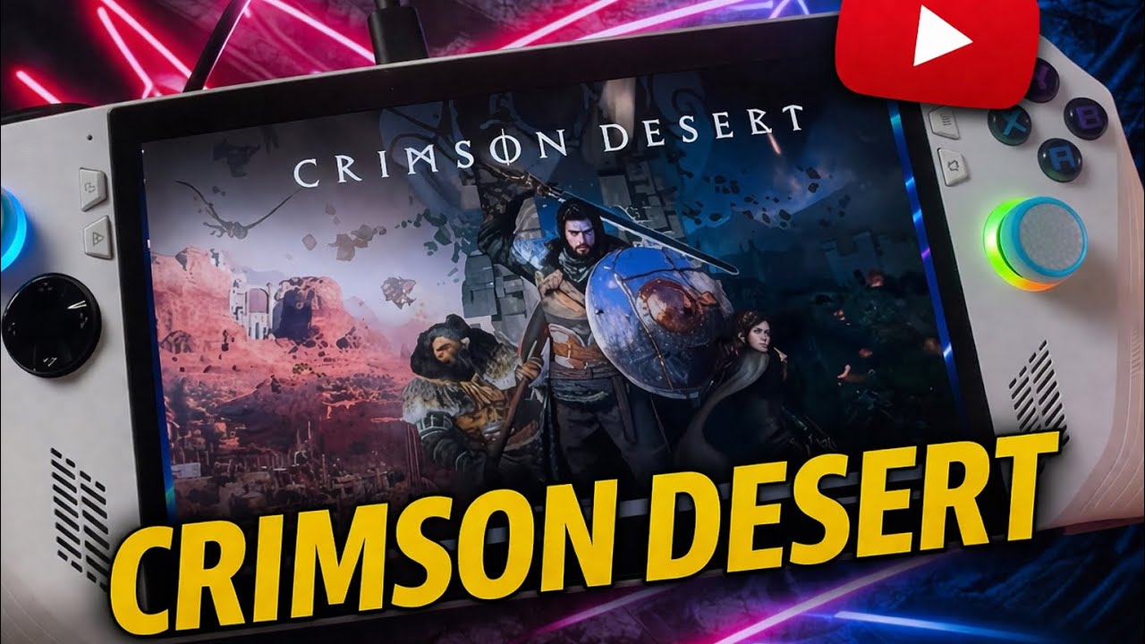 Asus ROG Ally Z1 Extreme | Crimson Desert gameplay & Performance Settings 