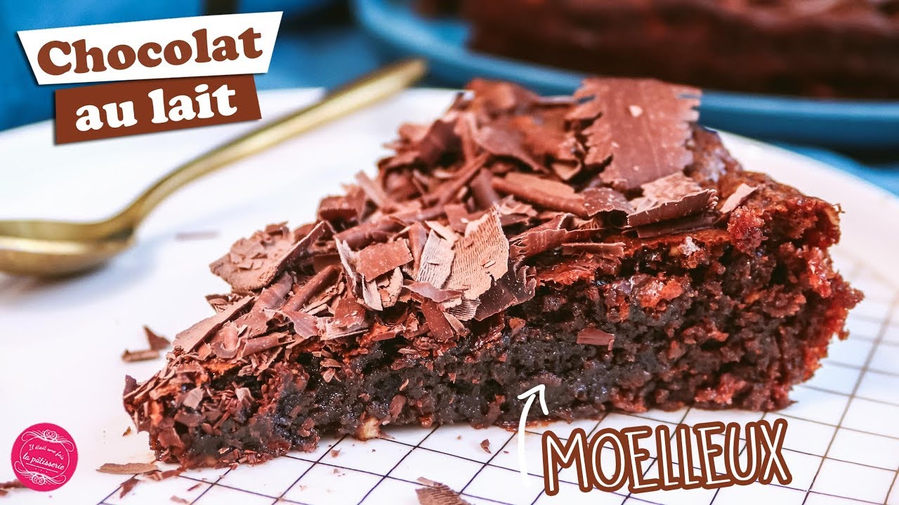 🥚 GATEAU CHOCOLAT AU LAIT pour UTILISER SES BLANCS D'OEUF 🥚