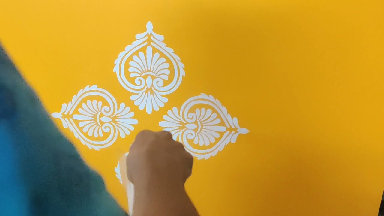 Asian Paints | Wall Stencil | Interior Design | Walk Fashion | #Shorts