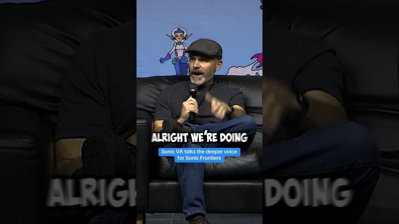 Sonic voice actor talks the deeper voice in Sonic Frontiers
