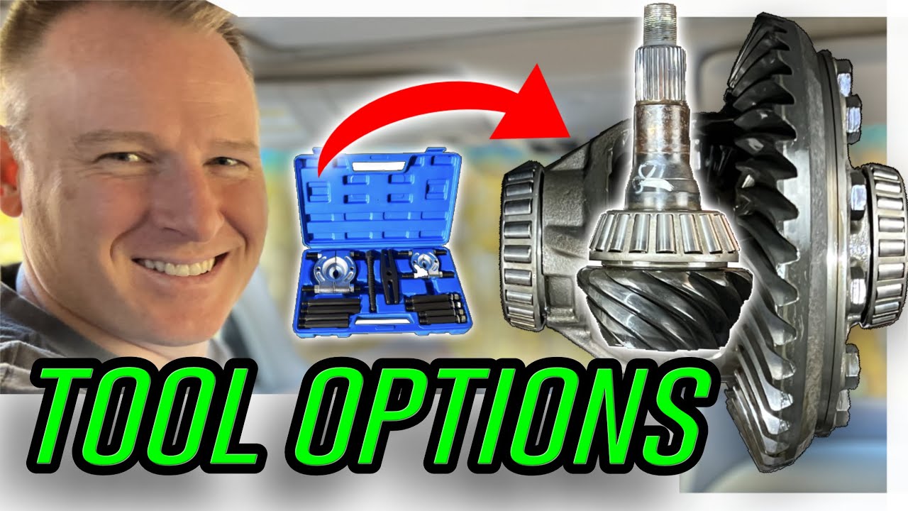 OLD SCHOOL PINION BEARINGS & CARRIER BEARING Removal + Installation Methods