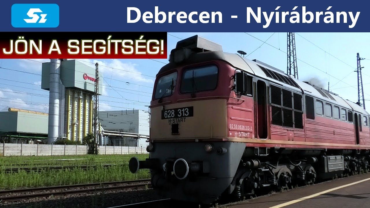 Csak egy kis BRUTÁLIS Személyvonat :) | Debrecen Nagyállomás 2023
