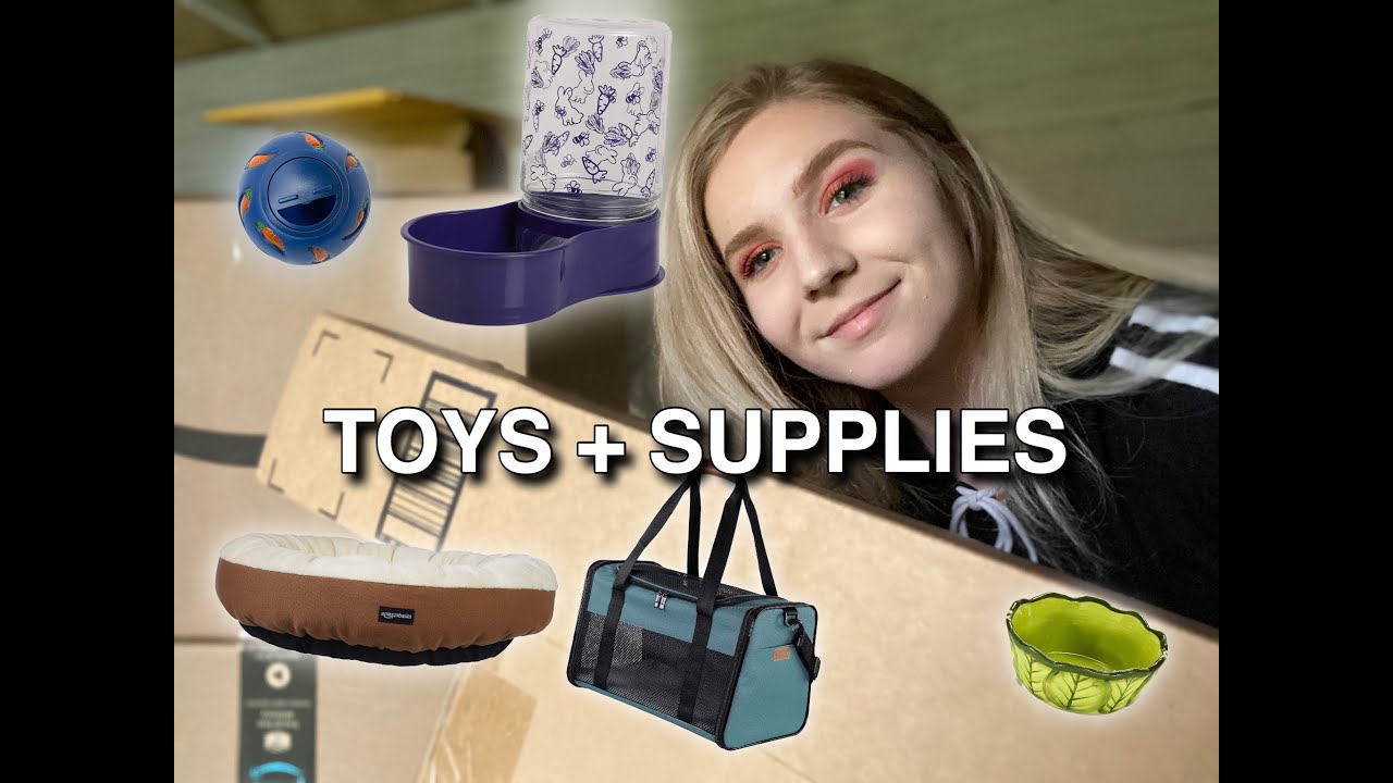 HUGE AMAZON RABBIT HAUL UNBOXING | TOYS AND SUPPLIES