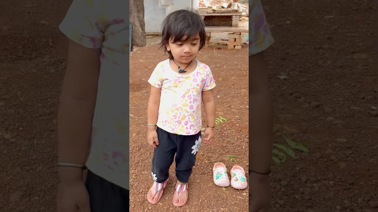Neelu Ko Mili Kashvi Ki Chappal 🩴..#shorts