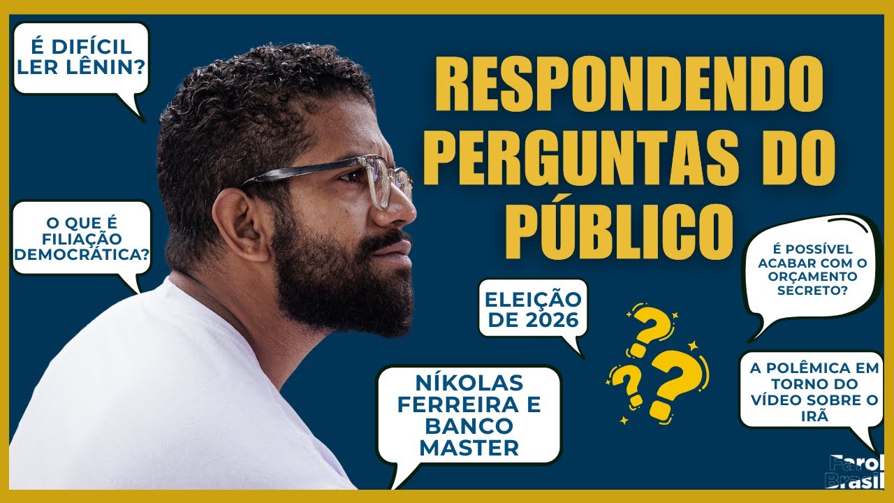 Respondendo perguntas do público