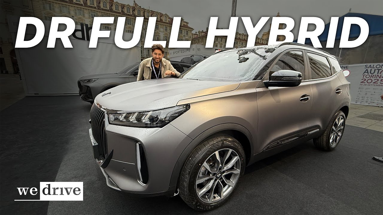 NUOVA DR 5 Hybrid | La prima FULL HYBRID di DR [Salone Auto Torino 2025]