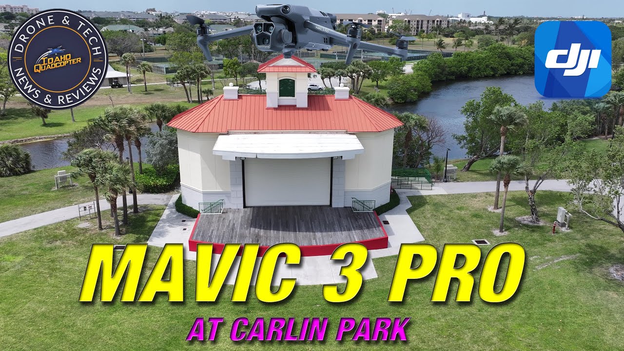 DJI Mavic 3 Pro at Carlin Park in Jupiter Florida Part 1 - South Florida Drone Meetup