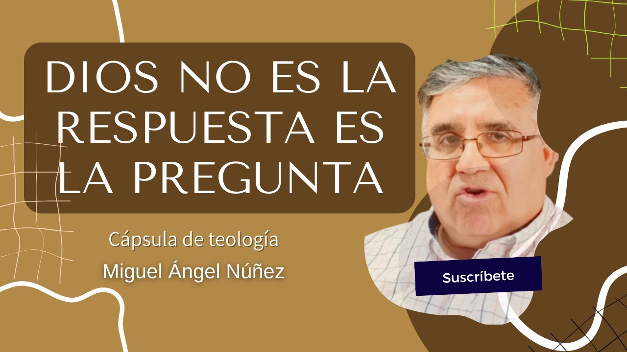 💙 EN VIVO - Dios no es la respuesta, es la pregunta. Cápsula de teología | R335