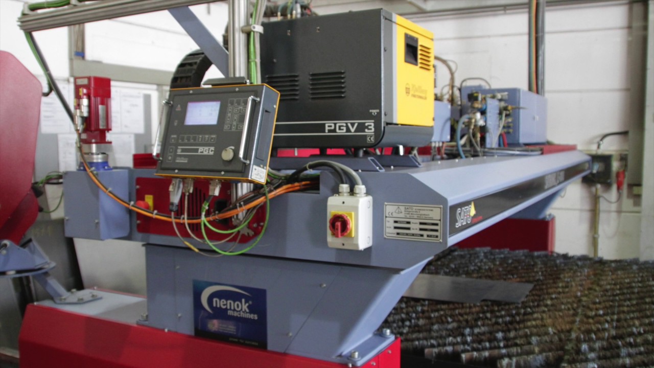Gebrauchte Sato Satronik LS 3000 Plasma Brennscheidmaschine