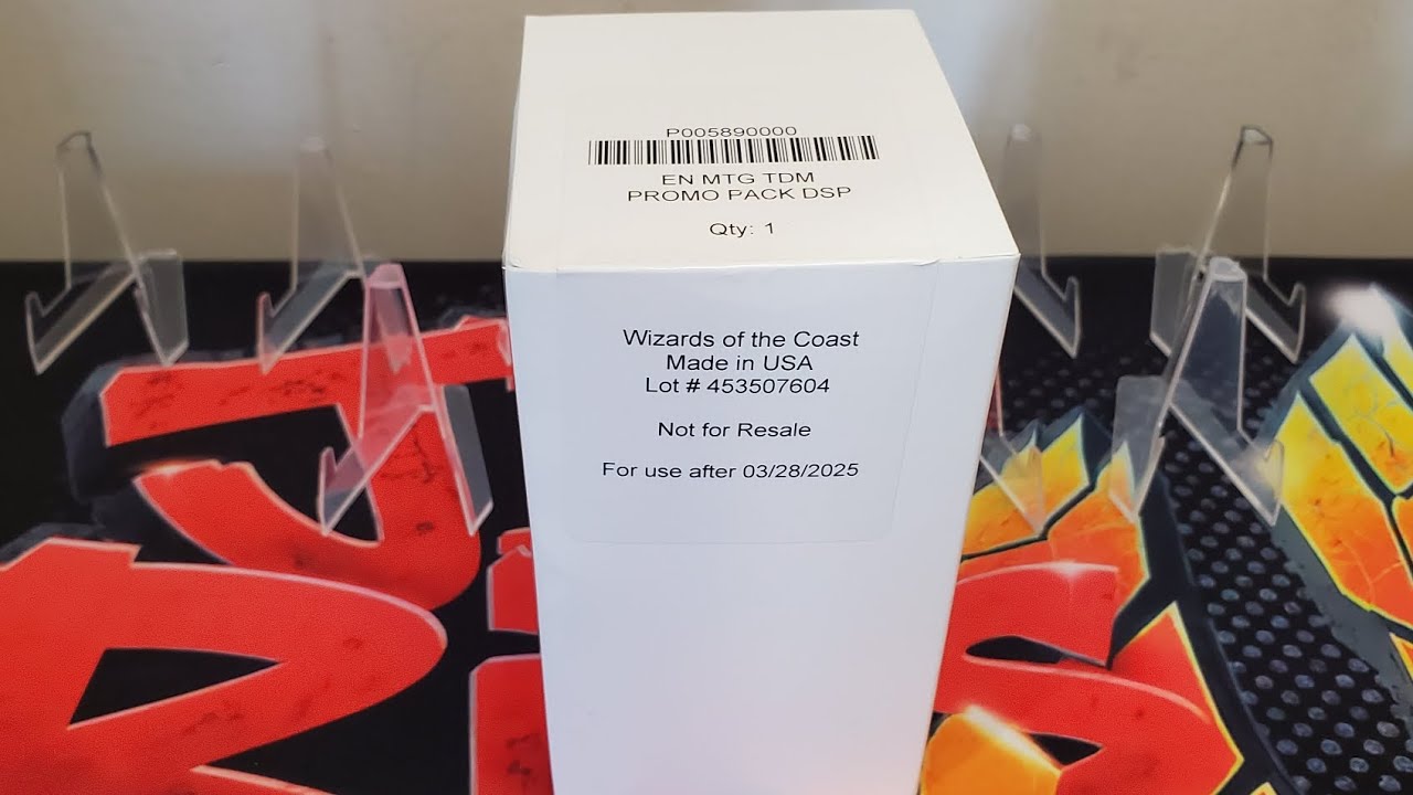Sealed Tarkir Dragonstorm promo pack box #2