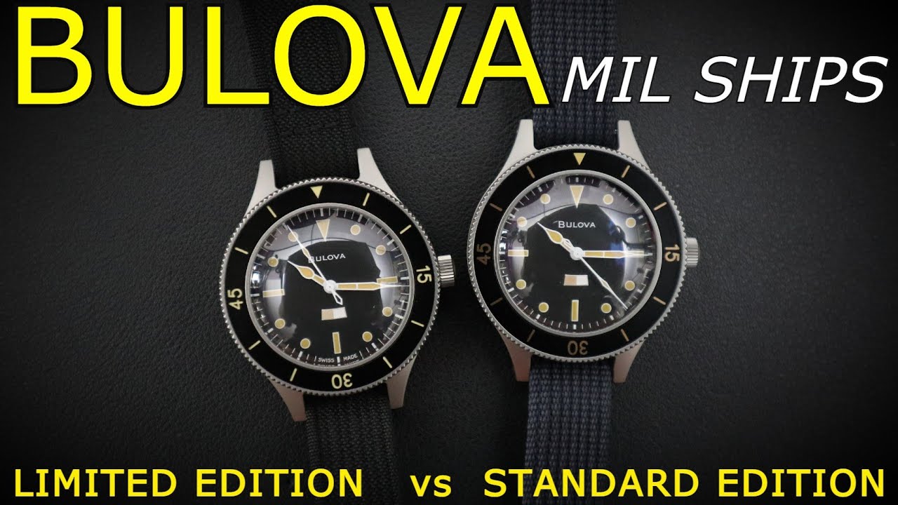 Bulova MIL SHIPS: ограниченная серия или стандартная? Что лучше: Swiss или нелимитированная серия?