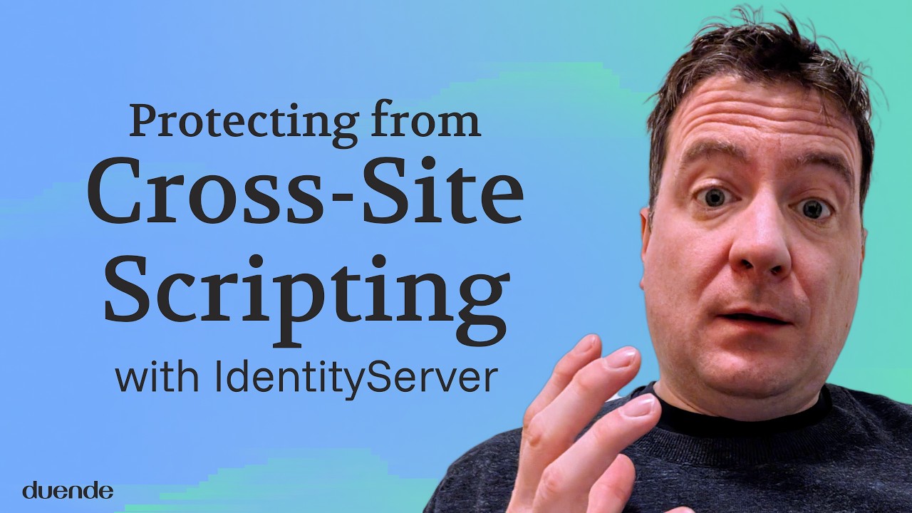 Защита от межсайтового скриптинга в ASP.NET Core с помощью IdentityServer