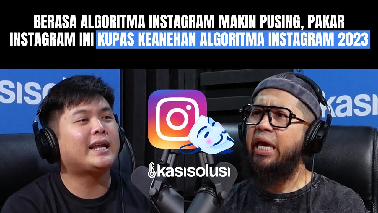 OBROLAN TERLARANG⛔PAKAR INSTAGRAM,NIKO JULIUS BEDAH CARA KERJA ALGORITMA INSTAGRAM YANG BIKIN NANGIS