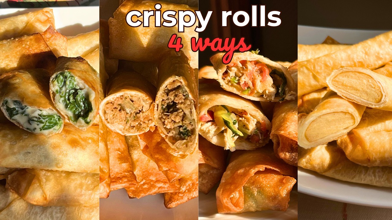 “Crispy Rolls 4 Ways | Ramadan 2026 Iftar Special” by secret ingredient