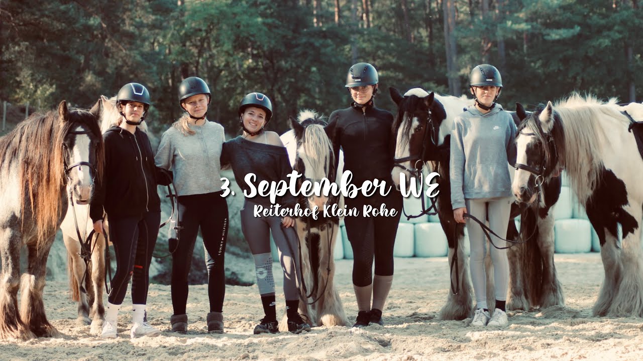 𝐑𝐞𝐢𝐭𝐞𝐫𝐡𝐨𝐟 𝐊𝐥𝐞𝐢𝐧 𝐑𝐨𝐡𝐞 - 3. September WE 🍂
