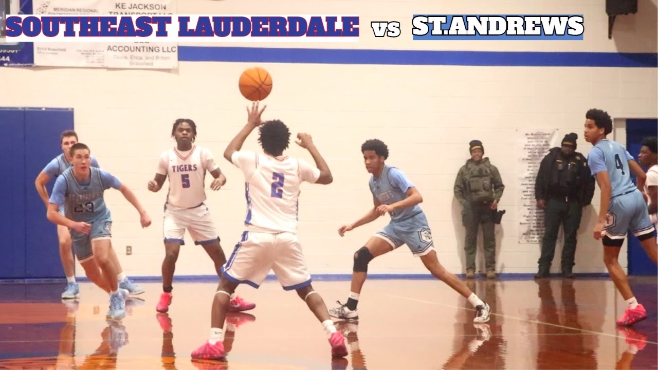 BACK & FORTH BATTLE! : #6 St. Andrews(3A) vs Southeast Lauderdale(3A) || MSHSBB