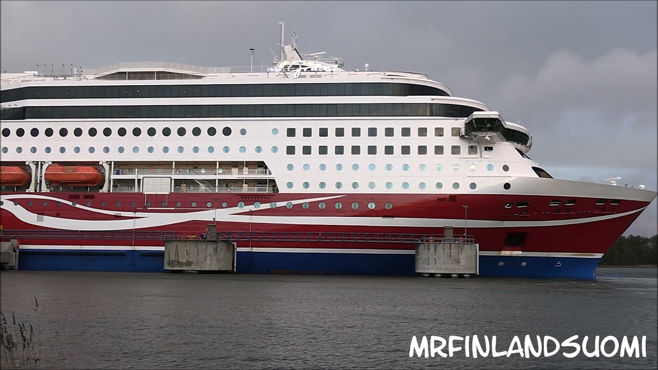 Viking Line M/S Grace In Långnäs 19 December 2021