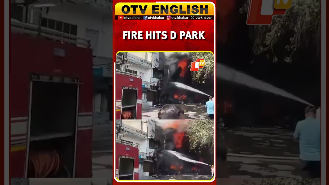 Fire Breaks Out In Shops At D Park, Rohtak, Haryana