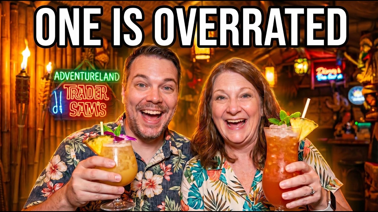Trader Sam's Vs Oga's Cantina - Disney World Bar Showdown!