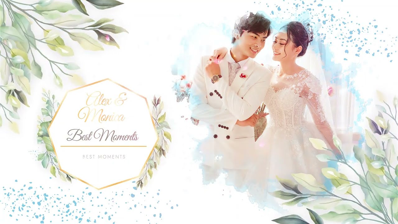 Ink Wedding Slideshow After Effects Template