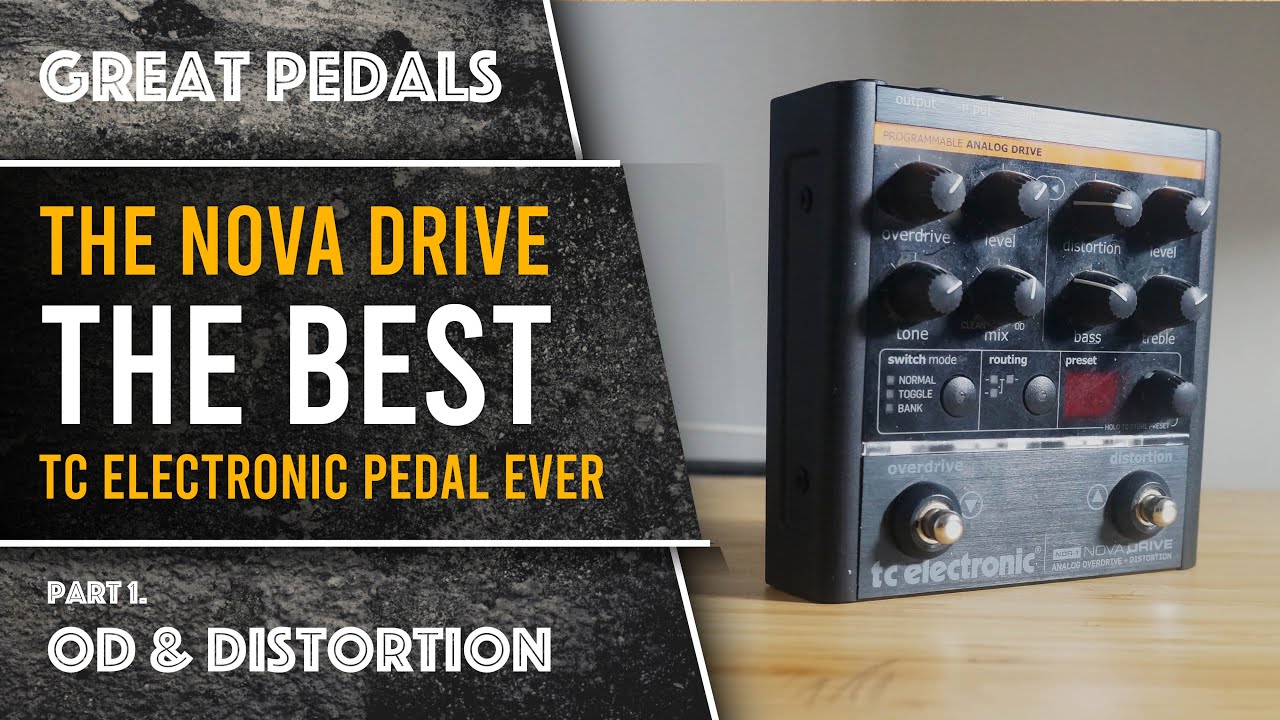 TC Electronic Nova Drive. Программируемая крыса и трубокрик от TC в 1. Это своего рода шедевр.
