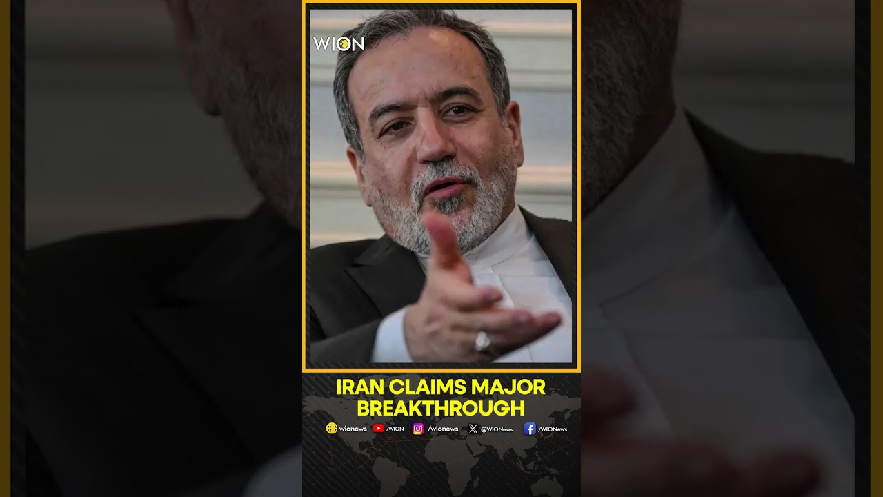US-Iran Talks: Iranian FM Araghchi Says Major Progress Made In US-Iran Talks | WION