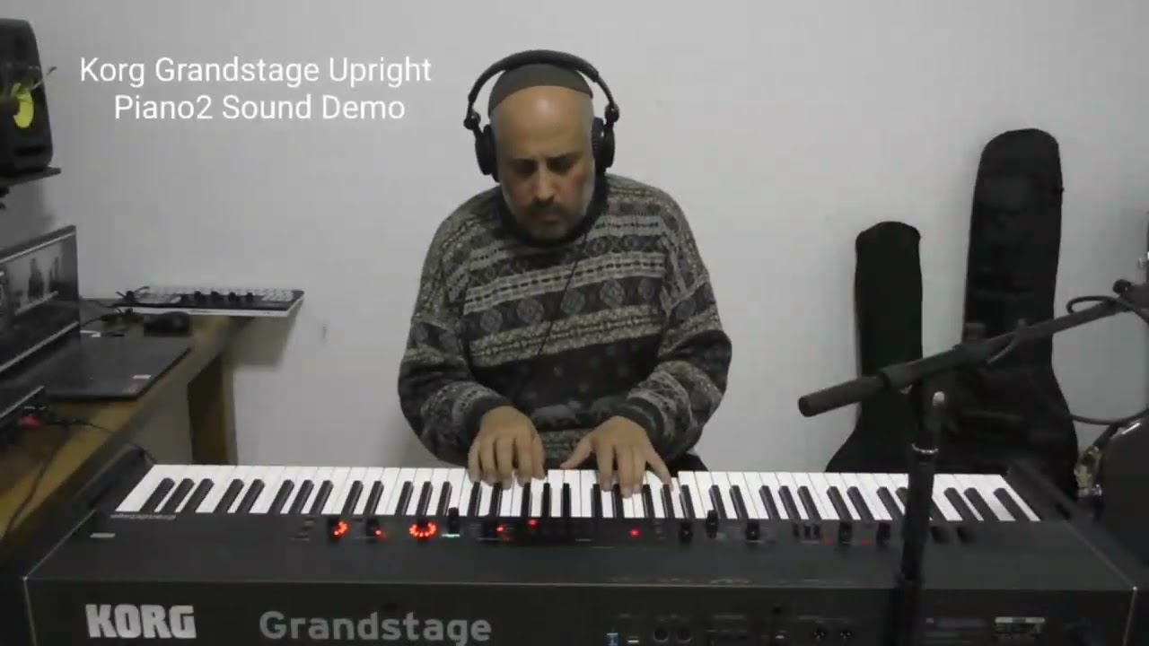 Korg Grandstage Upright Piano2 Sound Demo
