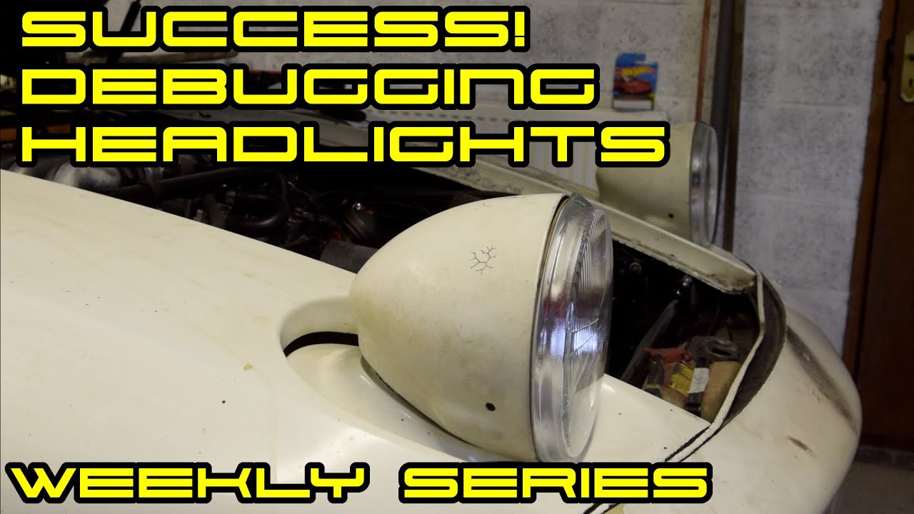 Porsche 928 Episode 82 - Can I finally get the headlights to work?