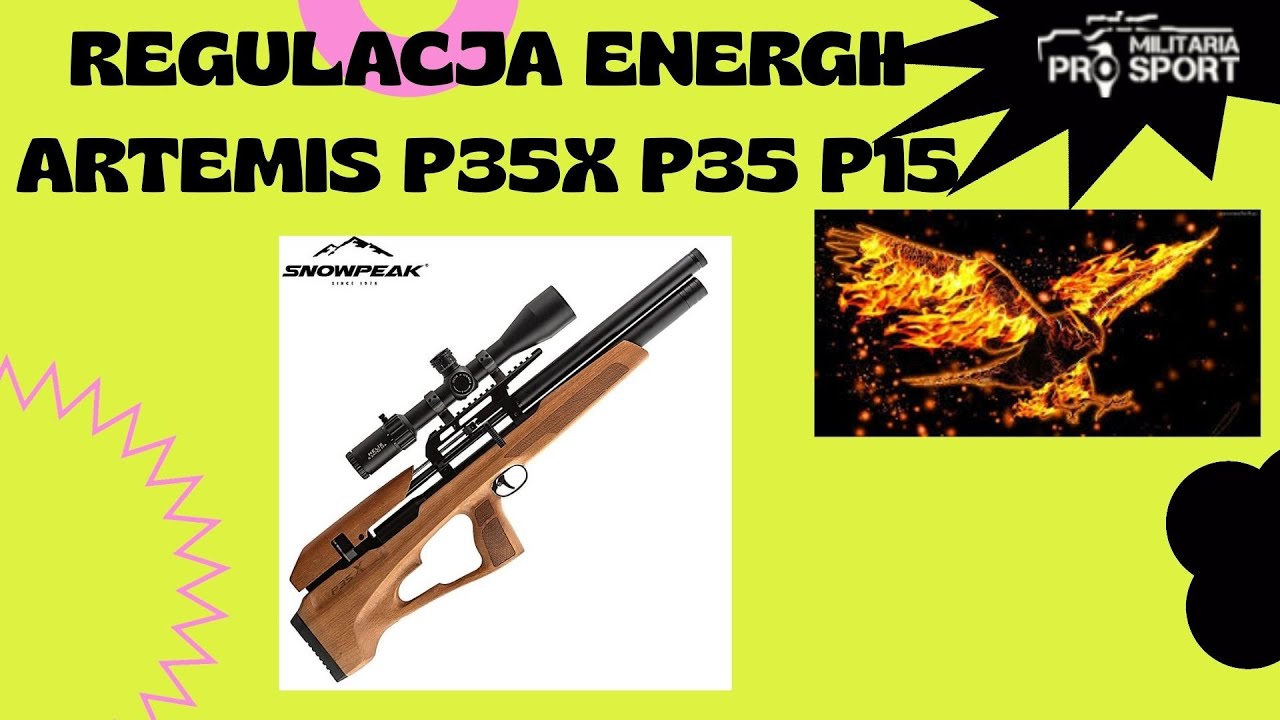 Regulacja Energii Wiatr&oacute;wka PCP Artemis SnowPeak P35X, P35, P15 Sprężyna zbijaka
