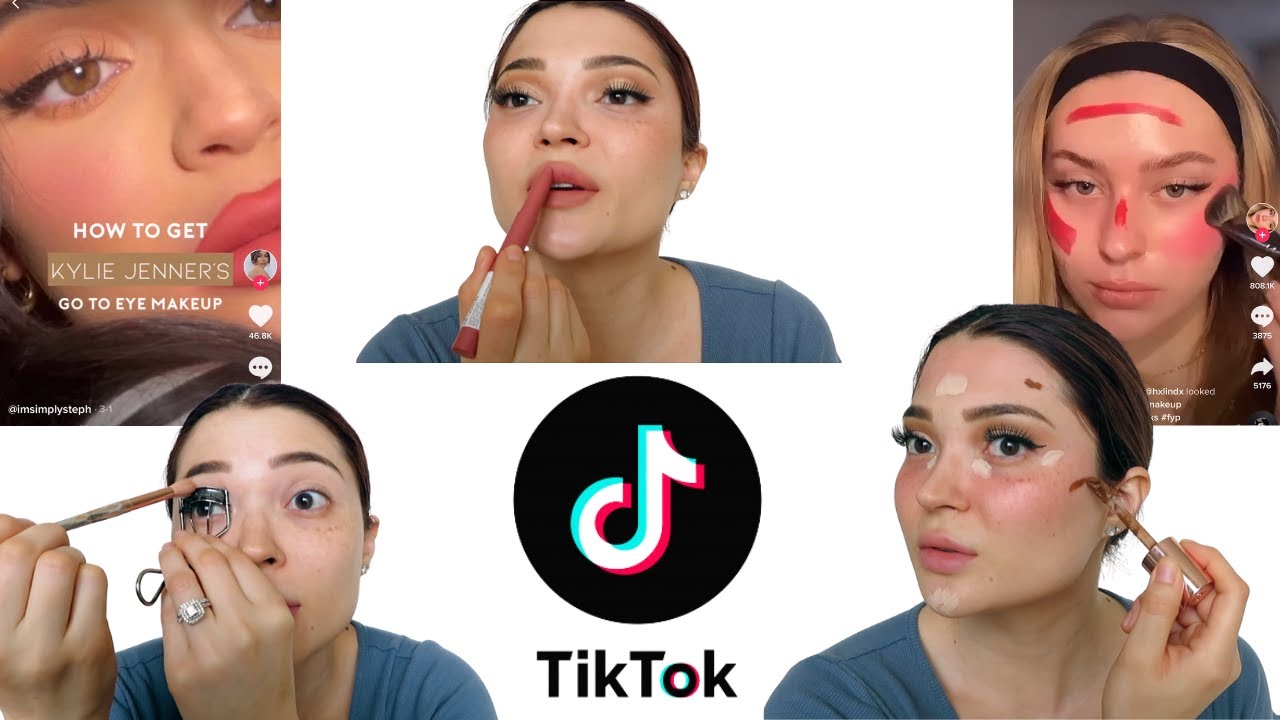 Full Face of TikTok Makeup Hacks! | + Own Foundation Hack