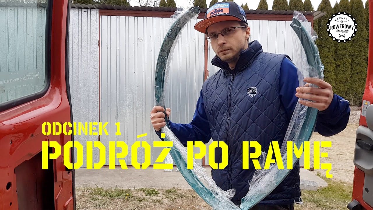 ROWEROWY SKŁADACZEK - ODCINEK #1 - PODRÓŻ PO RAMĘ