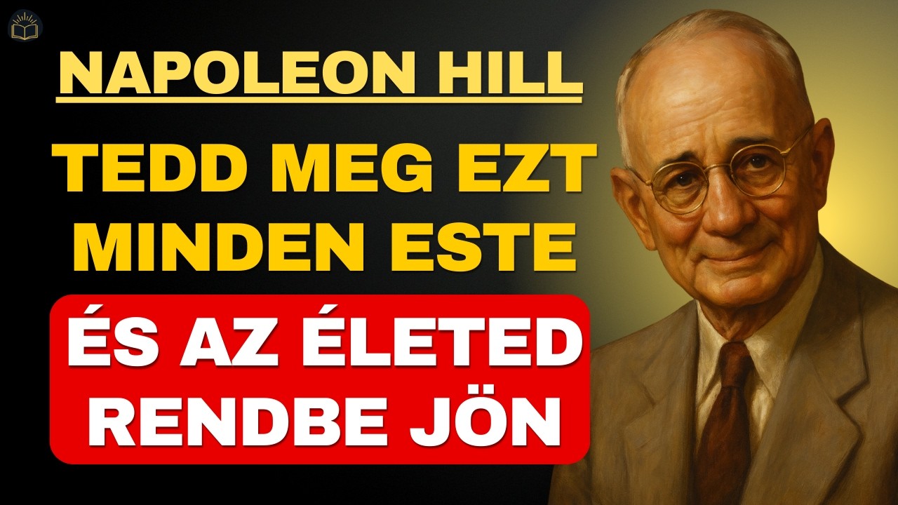 Ez az 5 dolog lefekvés előtt rendbe teszi az egész életed | Napoleon Hill