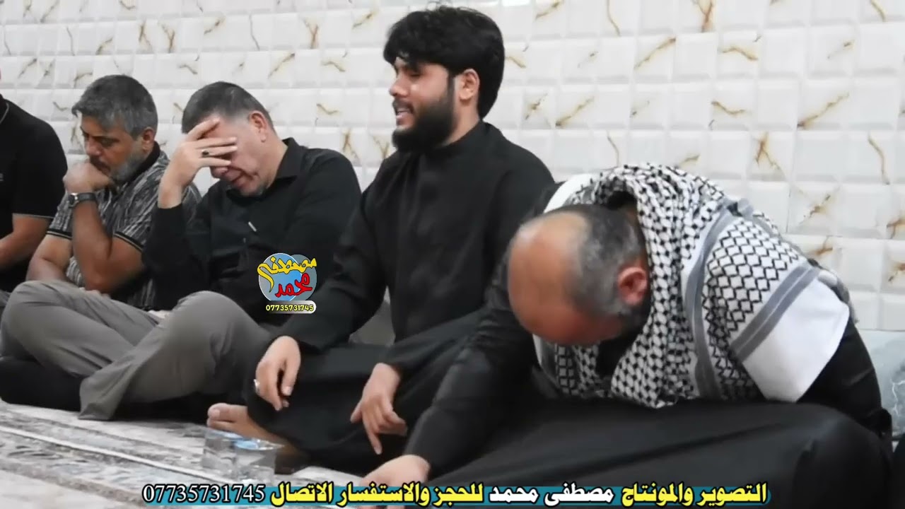 مرتضى حرب يعزي عدي الكعبي