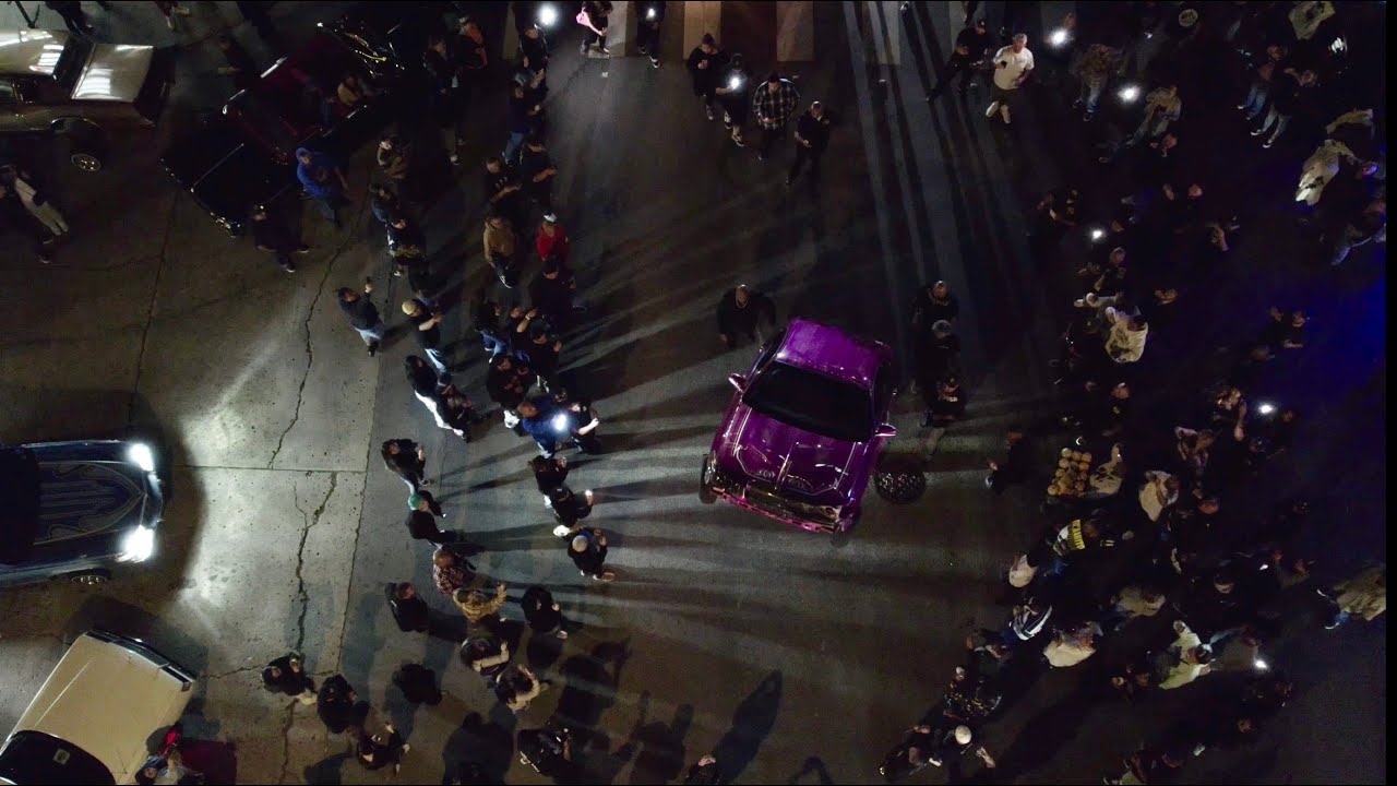 Long Beach Lowrider AFTER SHOW Cruise and Hop SKYCAM edition Jan 17 2026.