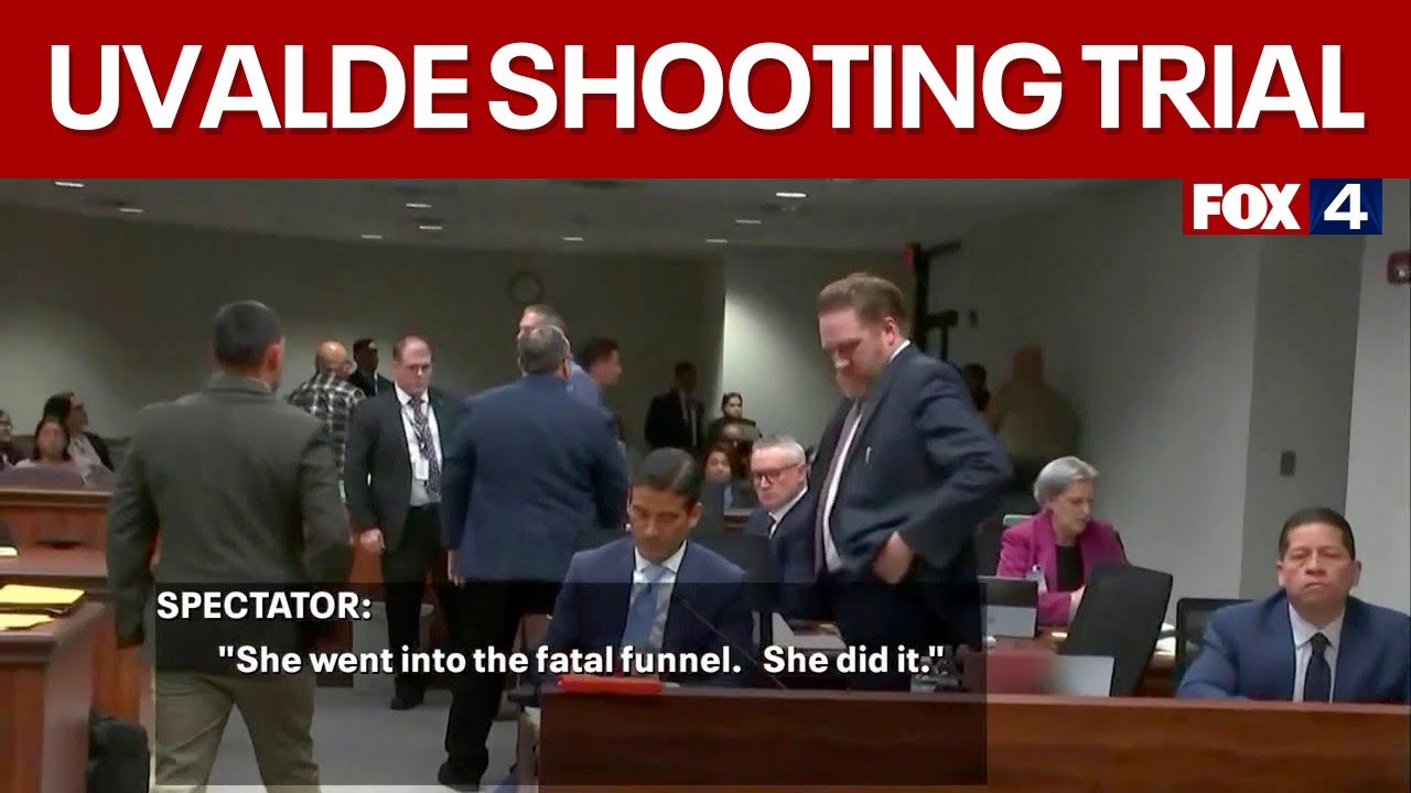 Uvalde victim's sister has courtroom outburst